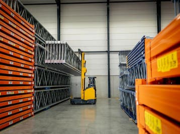 Mecalux Palletstellingen gebruikt, grote partij