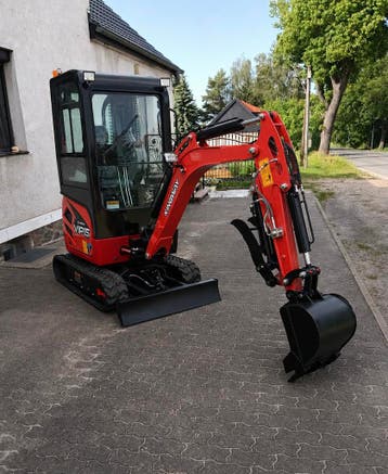 Kingway minigraafmachine minigraver wiellader shovel NIEUW, Verzenden, Graafmachine