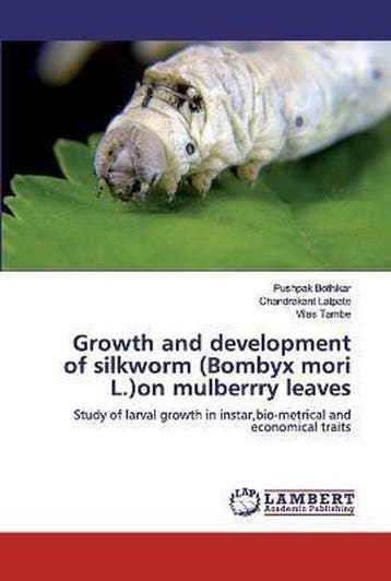 9783659972904 Growth and development of silkworm (Bombyx ..., Verzenden, Nieuw, PUSHPAK BOTHIKAR