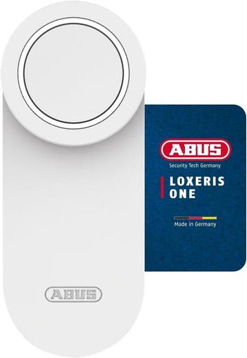Elektronische deurslotaandrijving ABUS Loxeris - Deal, Ophalen of Verzenden, Zo goed als nieuw, Rvs, Slot
