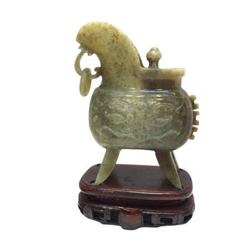 Antiek schenktuit - Nefriet Jade - China - Qing Dynastie, Antiek en Kunst