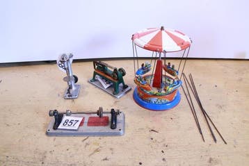 Stoommachine (5) - Metaal - 1960-1970, Antiek en Kunst, Antiek | Speelgoed