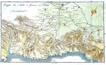 Italië - Ligurië, Piemonte, Antibes; Vallardi - Viaggio da, Nieuw