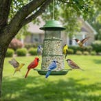 Uitschuifbare Metalen Vogelvoeder – Hangend voor Buiten, Dieren en Toebehoren