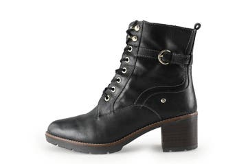 Pikolinos Veterboots in maat 40 Zwart, Verzenden, Zwart, Overige typen, Zo goed als nieuw