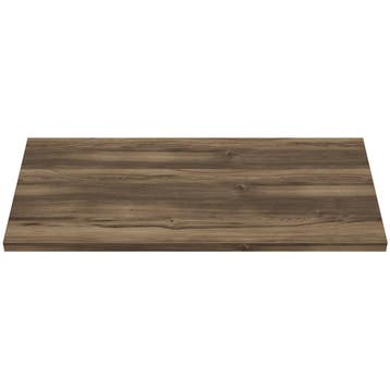 Wiesbaden Alvara Topblad - 100x46cm - Donker Eiken, Ophalen of Verzenden, Nieuw