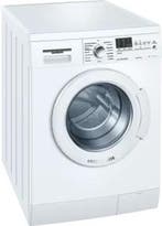 Siemens WM14E48ED - Wasmachine - 7 kg - 1400 tpm - Duits, Ophalen of Verzenden, Zo goed als nieuw, Voorlader, 85 tot 90 cm