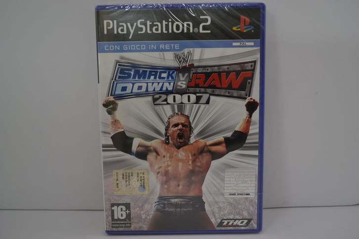 Smack Down vs Raw 2007 - SEALED (PS2 PAL), Spelcomputers en Games, Games | Sony PlayStation 2, 1 speler, Zo goed als nieuw, Verzenden