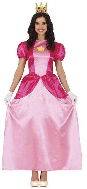 Prinses Peach Kostuum, Verzenden, Nieuw, Feestartikel