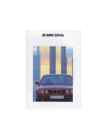 1991 BMW 5 SERIE BROCHURE NEDERLANDS, Nieuw, BMW, Author