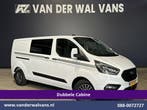 Ford Transit Custom | 2.0 TDCI 130pk L2H1 Dubbele Cabine, Gebruikt, Euro 6, Wit, Dealer onderhouden