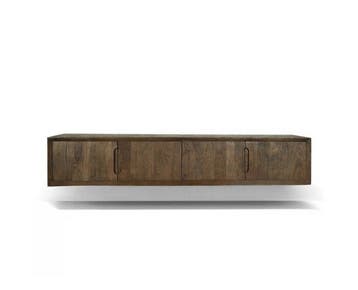 Livingfurn Cortez Zwevend tv meubel 180 cm - japandi -, Ophalen of Verzenden, Nieuw