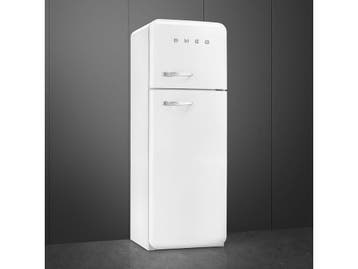 Smeg FAB30RWH3 - Koelkast - A+++ - Vriezer boven - Wit, Verzenden, Zo goed als nieuw