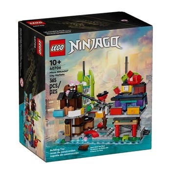 Lego - Micro Ninjago City Markets - 40706, Verzamelen, Overige Verzamelen, Verzenden, Nieuw