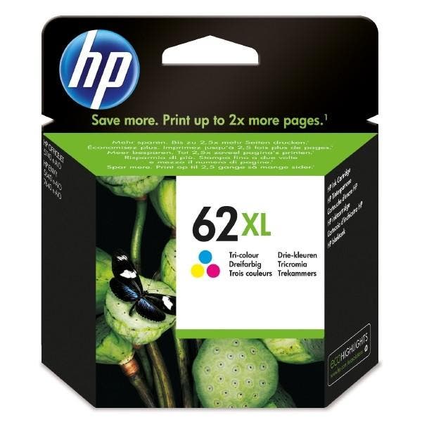 HP 62XL (C2P07AE) inktcartridge kleur hoge capaciteit, Computers en Software, Printerbenodigdheden, Nieuw, Verzenden