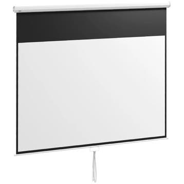 TRUUSK Projectiescherm 120 Inch 16:9 - Wand- en Plafondmonta, Verzenden, Nieuw