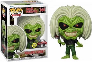 Funko Pop! Rocks : Iron Maiden - Killers Eddie #144 Glows in, Verzenden, Nieuw