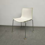 Arper Catifa 46 design stoel - wit/groen kunststof, Ophalen of Verzenden, Nieuw