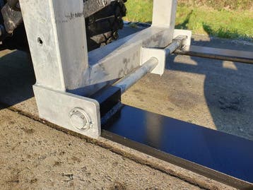 Kraffter 3-punts palletvork Gegalvaniseerd Heavy Duty