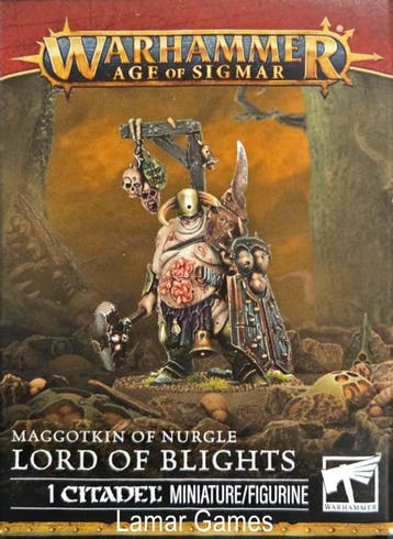 Maggotkin of Nurgle Lord of Blights (Warhammer Age of Sigmar, Hobby en Vrije tijd, Ophalen of Verzenden, Nieuw