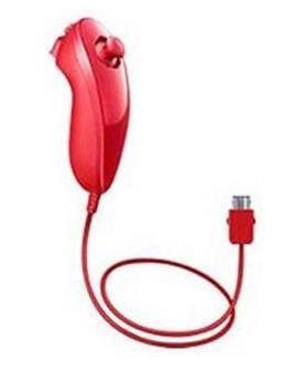 Wii Nunchuk Rood (Wii Accessoires), Ophalen of Verzenden, Zo goed als nieuw