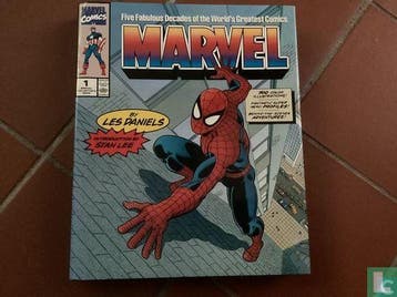 Marvel, Five Fabulous Decades of the Worlds Greatest Com..., Boeken, Stripboeken, Eén stripboek, Verzenden, Zo goed als nieuw