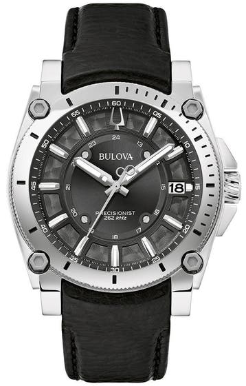 Bulova 96B416 Precisionist horloge 40 mm, Sieraden, Tassen en Uiterlijk, Horloges | Heren, Overige merken, Staal, Verzenden, Polshorloge
