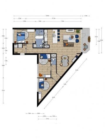 Te Huur 4 Kamer Appartement Kronenburgersingel In Nijmegen, Gelderland, Direct bij eigenaar, Nijmegen, Appartement