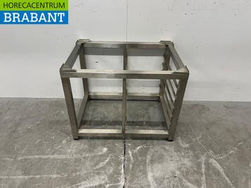 RVS Onderstel met regaal 77 x 53,5 x 60 cm Horeca, Ophalen of Verzenden, Gebruikt