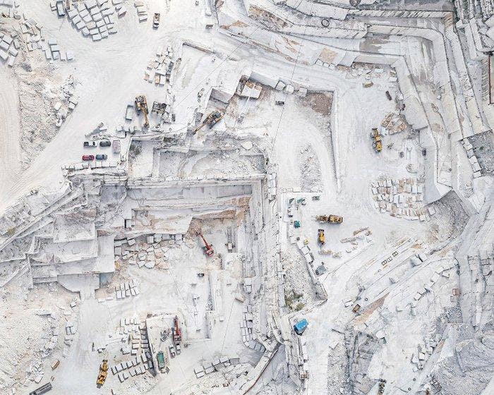 Bernhard Lang - AV_Carrara_001, Antiek en Kunst, Kunst | Designobjecten