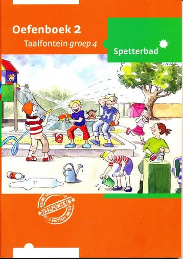 Taalfontein Spetterbad groep 4 Oefenboek 2 (per pak 5 stuks), Verzenden, Nieuw