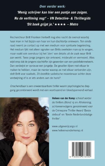Onschendbaar - Heleen van der Kemp 9789023478492, Boeken, Verzenden, Gelezen, Heleen van der Kemp