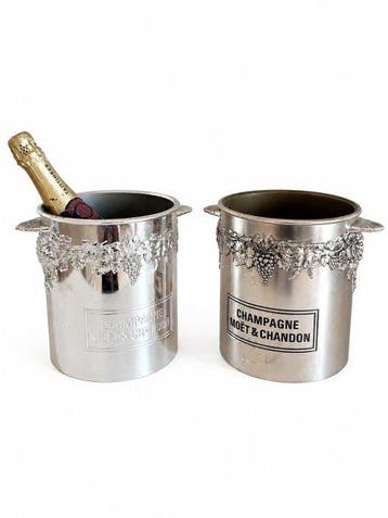 Moët & Chandon - Champagne koeler (2) - Plastic - 70s -