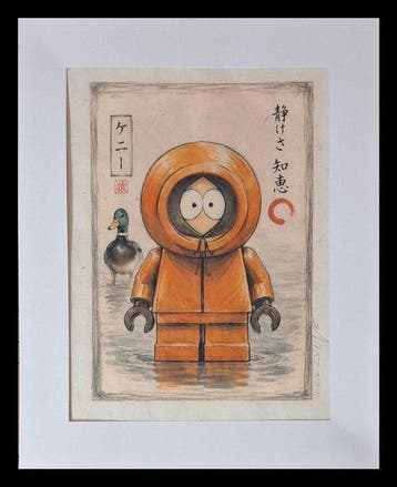 Emma Wildfang - Kenny McCormick - Lego inspired Series, Nieuw
