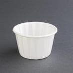 Recyclebare papieren sauspotten medium 2oz | (pak van 250), Verzenden