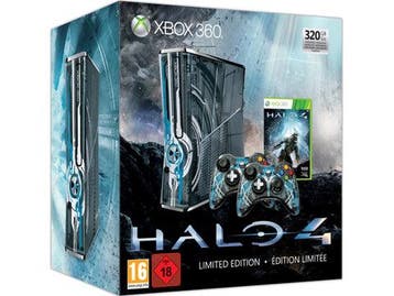 Microsoft Xbox 360 S (Slim) Console - Limited Edition Halo 4, Verzenden, Zo goed als nieuw