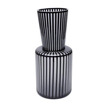 *WOONWINKEL* Kare Design Roulette 41 Glazen Vaas Art Deco, Verzenden, Nieuw