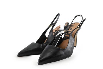 Sacha Slingbacks in maat 39 Zwart, Verzenden, Zwart, Zo goed als nieuw, Sacha
