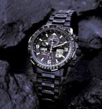 Citizen - SKYHAWK Black Steel - Nuovo - Radio Controllato 5, Nieuw