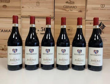 2017 Reverdito Ascheri - Barolo - 6 Flessen (0.75 liter), Nieuw