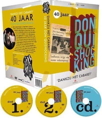 40 Jaar Don Quishocking (2DVD + CD), Verzenden, Nieuw in verpakking