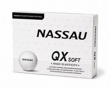 Nassau QX Soft - al bedrukt met logo - Wit, Ophalen of Verzenden, Nieuw