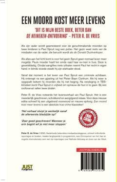 Een moord kost meer levens 9789089757432 Peter R. De Vries, Verzenden, Gelezen, Peter R. De Vries