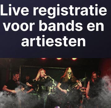 Live videoregistratie bands en artiesten, Dj