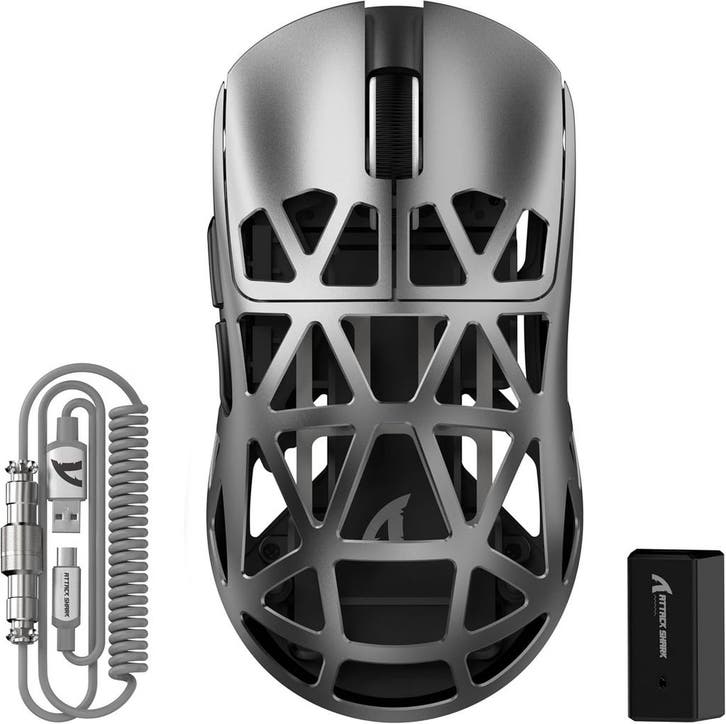 Gaming Muis 42000 DPI | Superlight Magnesium | Tweedekansje, Computers en Software, Muizen, Rechtshandig, Gaming muis, Draadloos