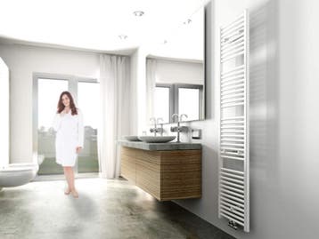 Elara sierradiator wit 1817x450 midden onder aansluiting, Verzenden, Nieuw