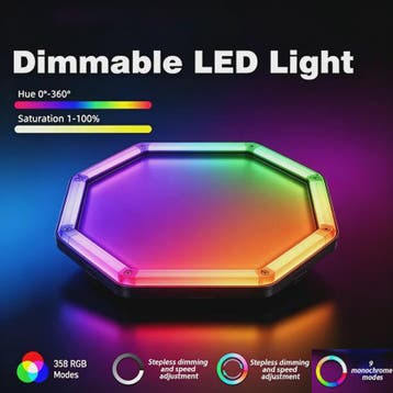 Hexagon LED Verlichting RGB - Dimbare Wandlampen & Plafondla, Verzenden, Nieuw