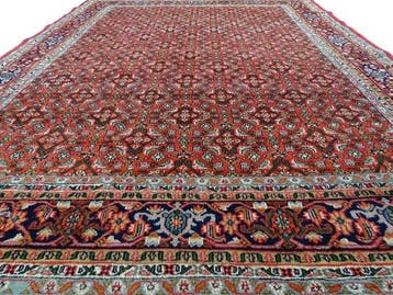 Bidjar Herati - Gereinigd - Vloerkleed - 350 cm - 262 cm, Nieuw