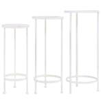 vidaXL 3-delige Plantenstandaardset vintage stijl metaal, Tuin en Terras, Verzenden, Nieuw