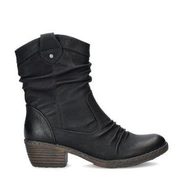 Rieker rits- & gesloten boots voor dames in het Zwart, Kleding | Dames, Verzenden, Zwart, Lage of Enkellaarzen, Nieuw